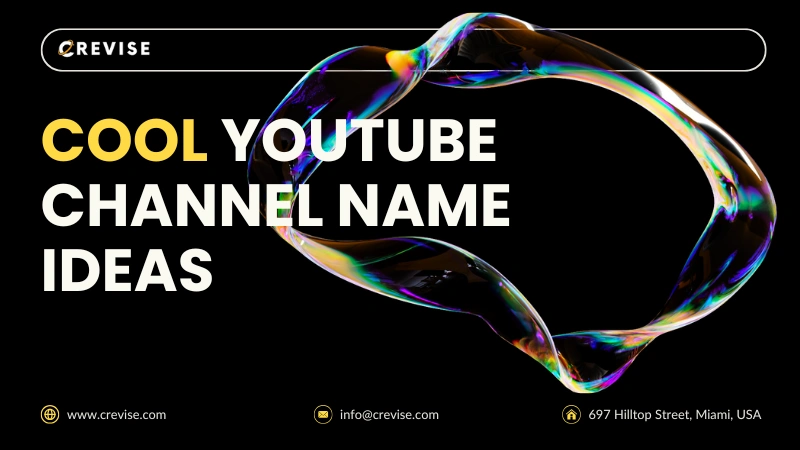 Cool YouTube Channel Names