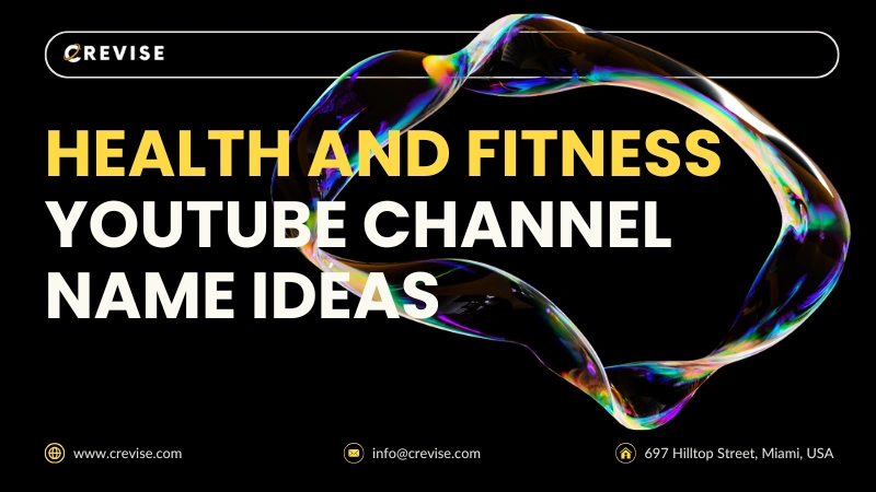 Health and Fitness YouTube Channel Name Ideas