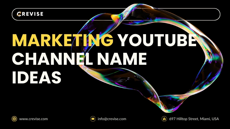 Marketing YouTube Channel Name Ideas