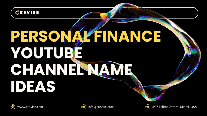 Personal Finance YouTube Channel Name Ideas