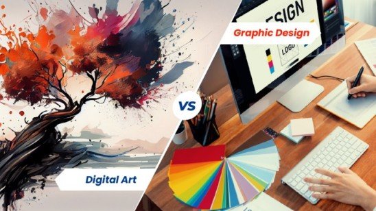 Graphic Design Vs Digital Art