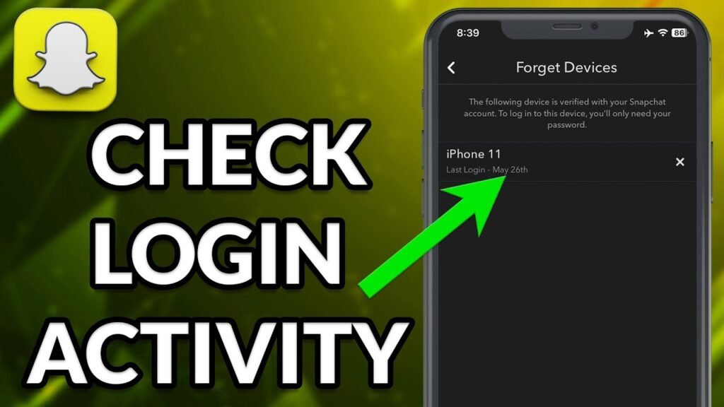 How to Check Login Activity on Snapchat