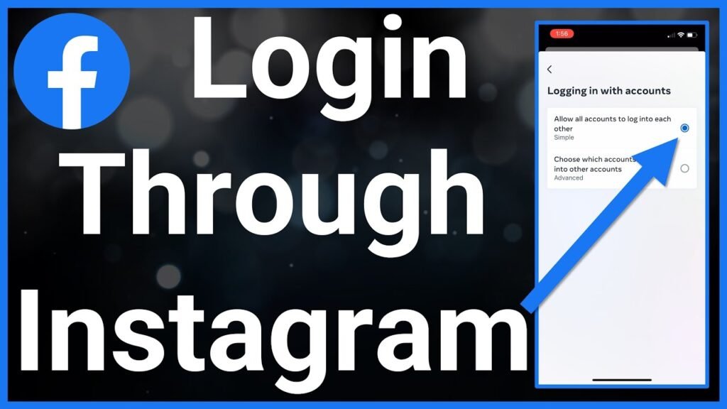 How to Login into Facebook Through Instagram