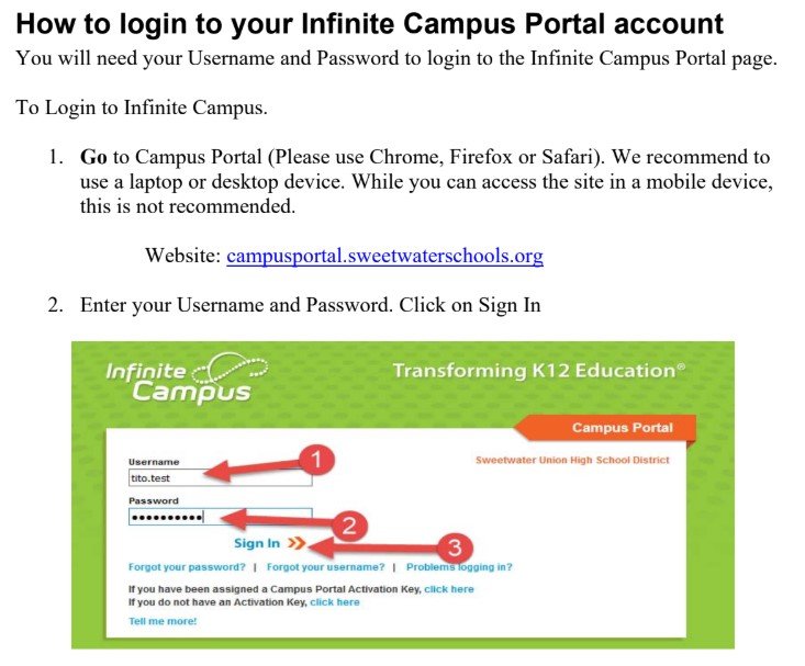 How to Login into Infinite Campus