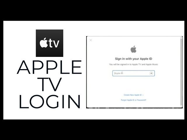 How to Login to Apple Tv