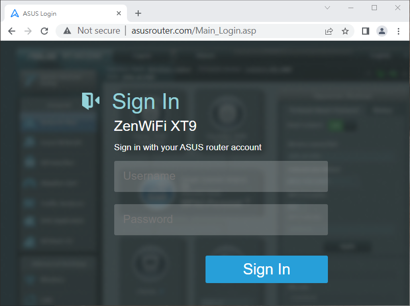 How to Login to Asus Router