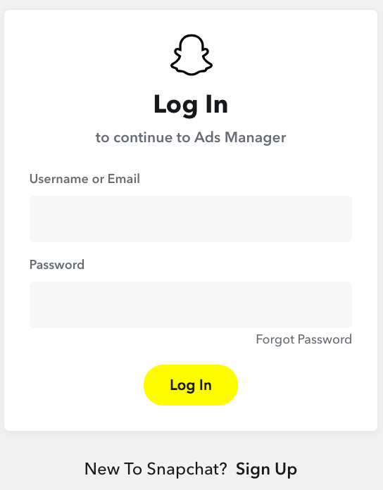 How to Login to Snapchat With Only Username